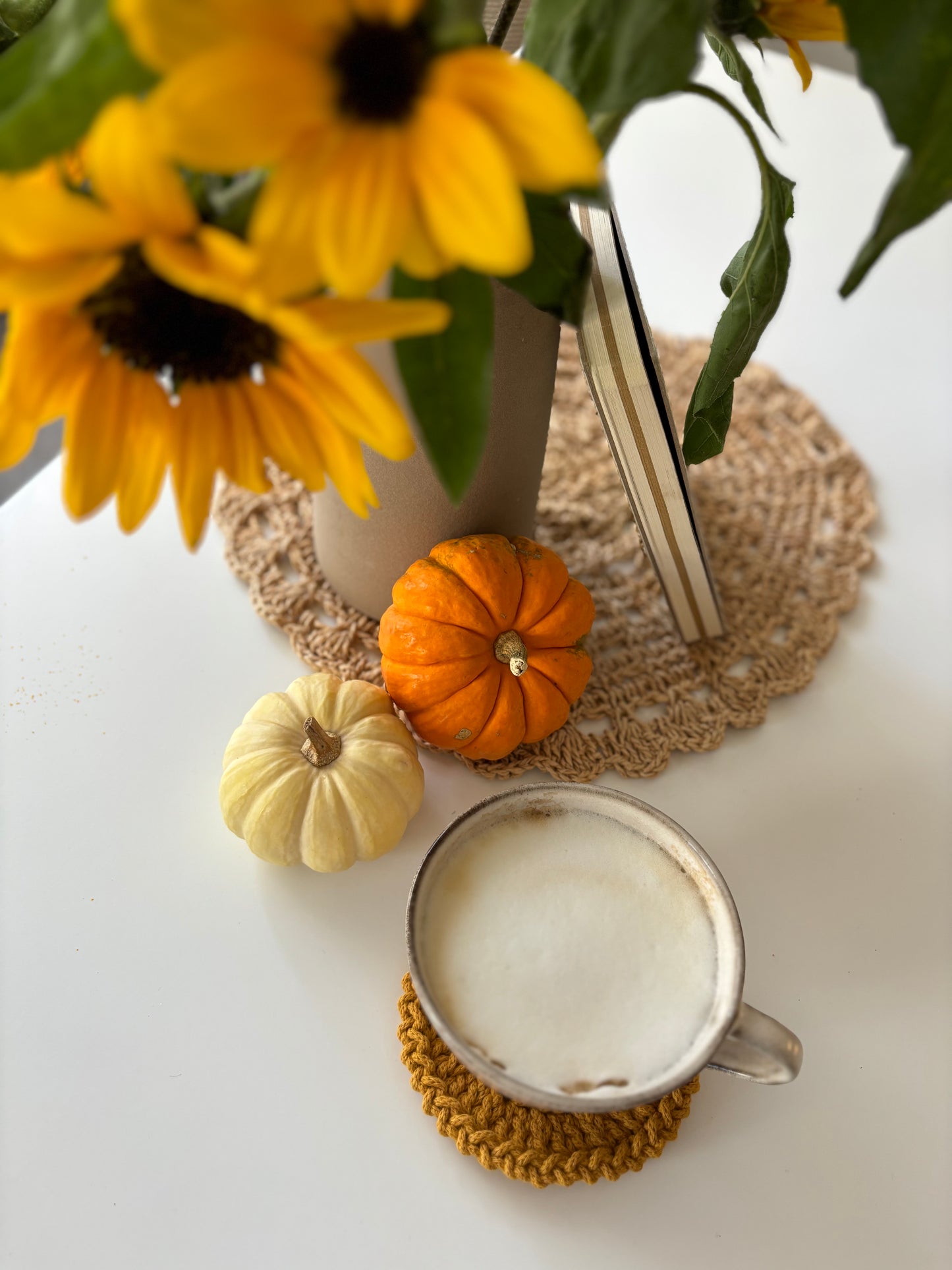 Sous-verres en crochet