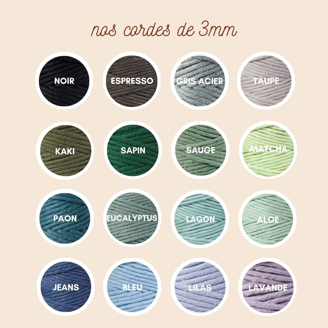 Guirlande en macramé