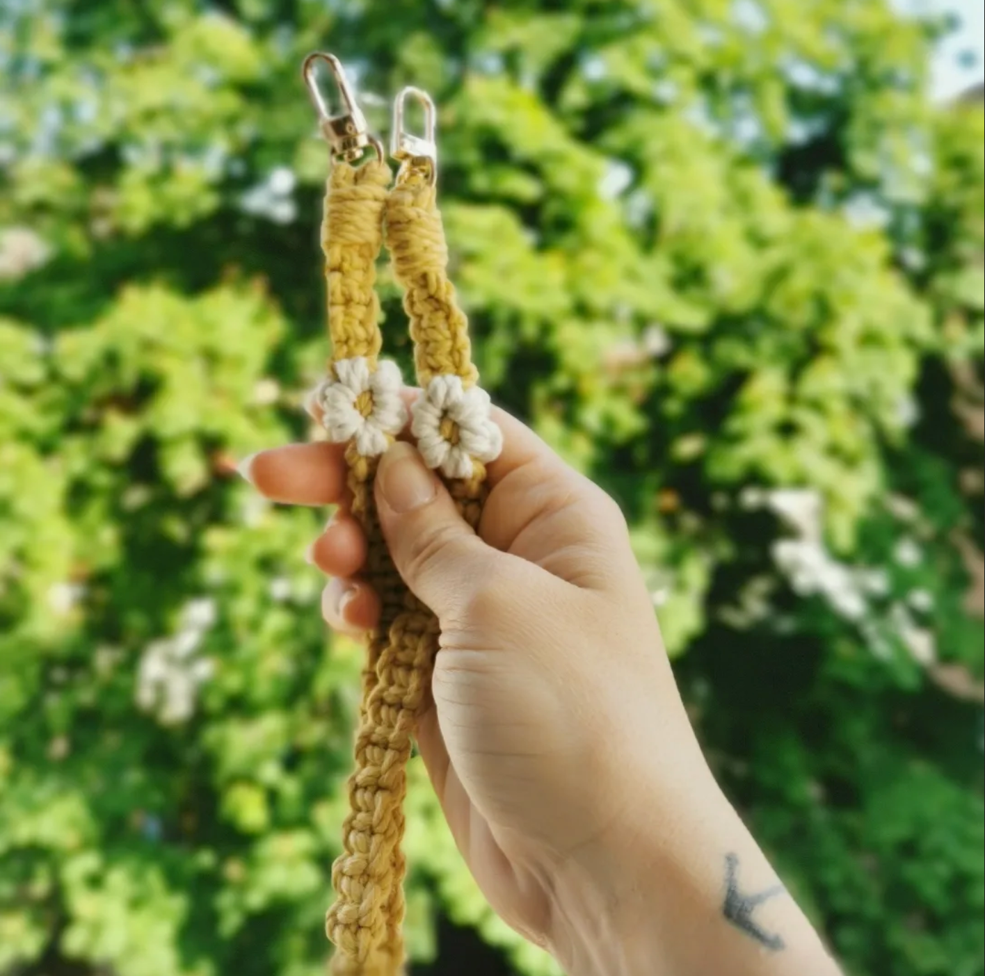 Phonestrap à fleur