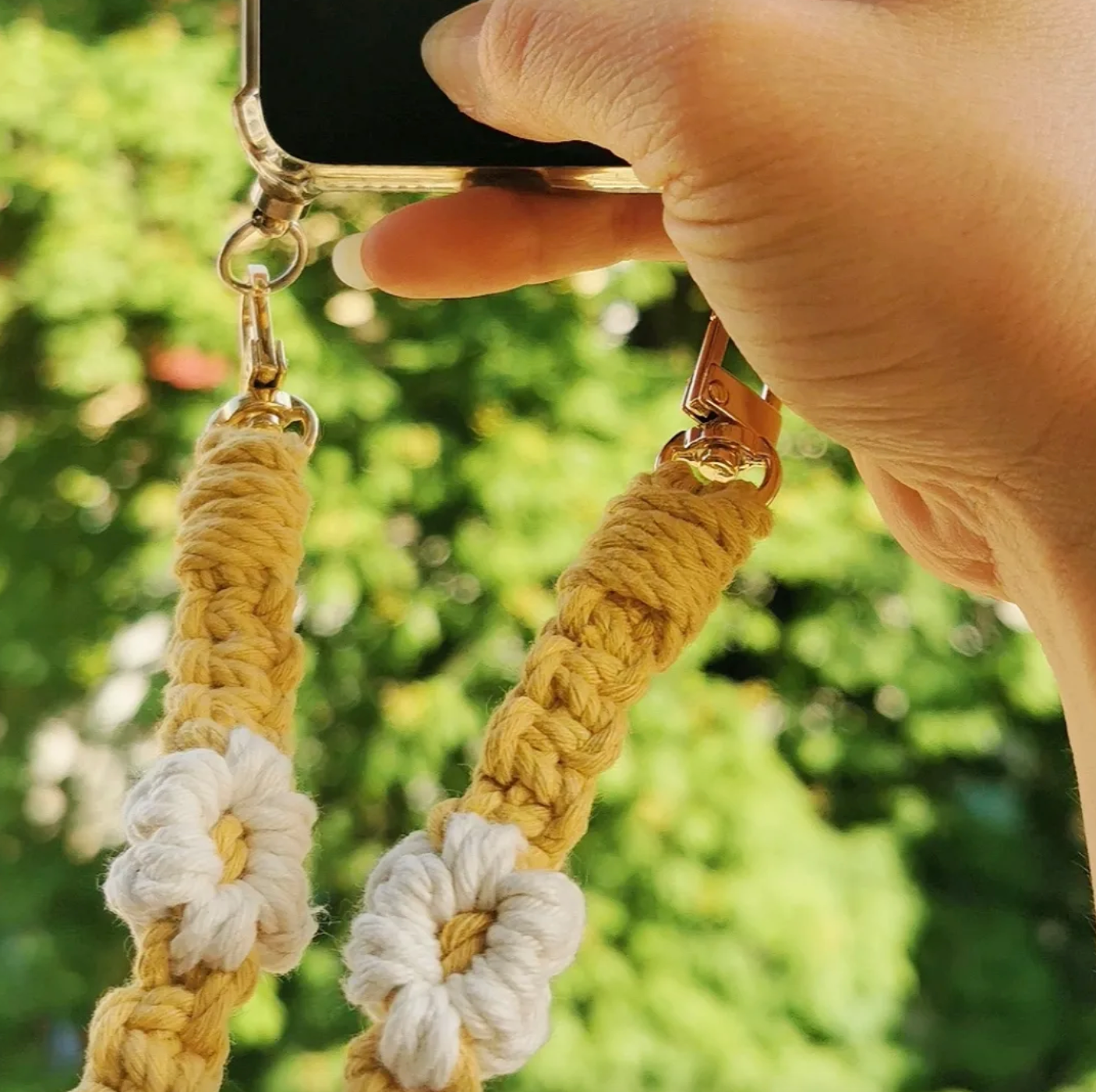 Phonestrap à fleur