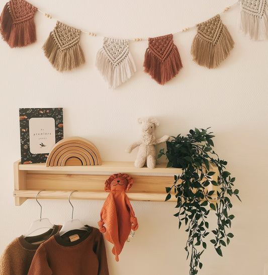 Guirlande en macramé